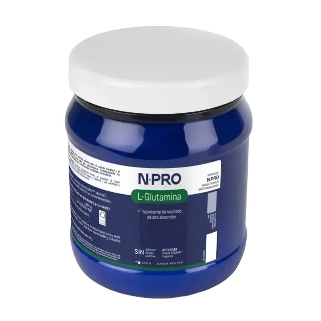 L-Glutamina 300 g, Npro · imagen 3