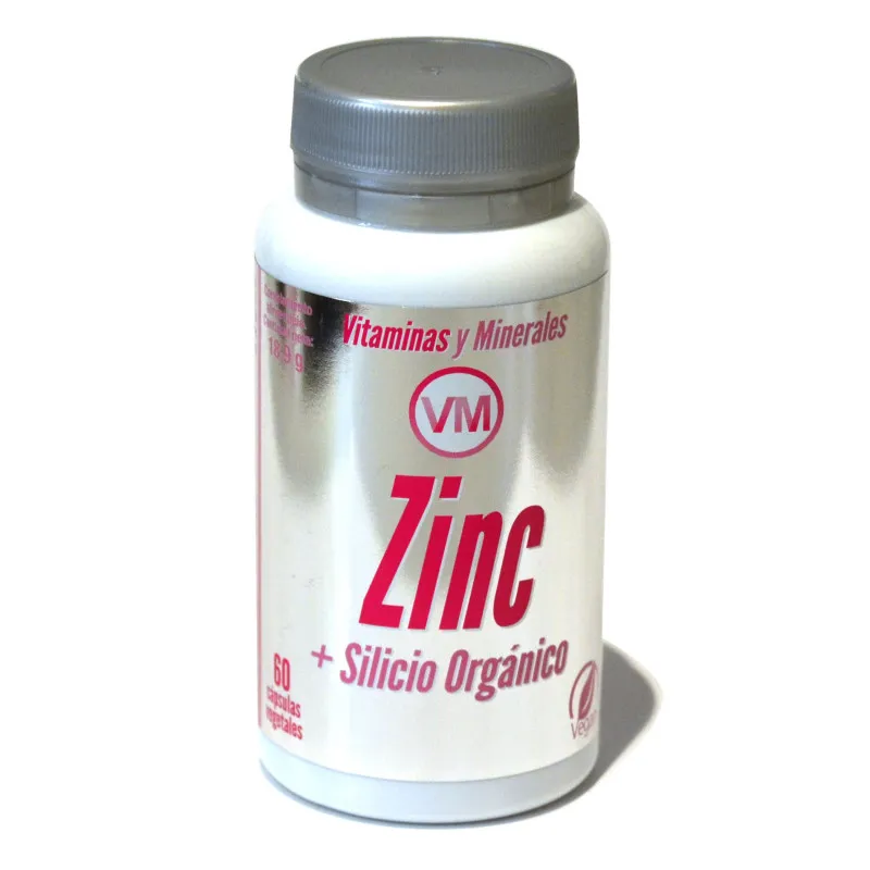 Zinc+silicio orgánico 60 cápsulas, Ynsadiet