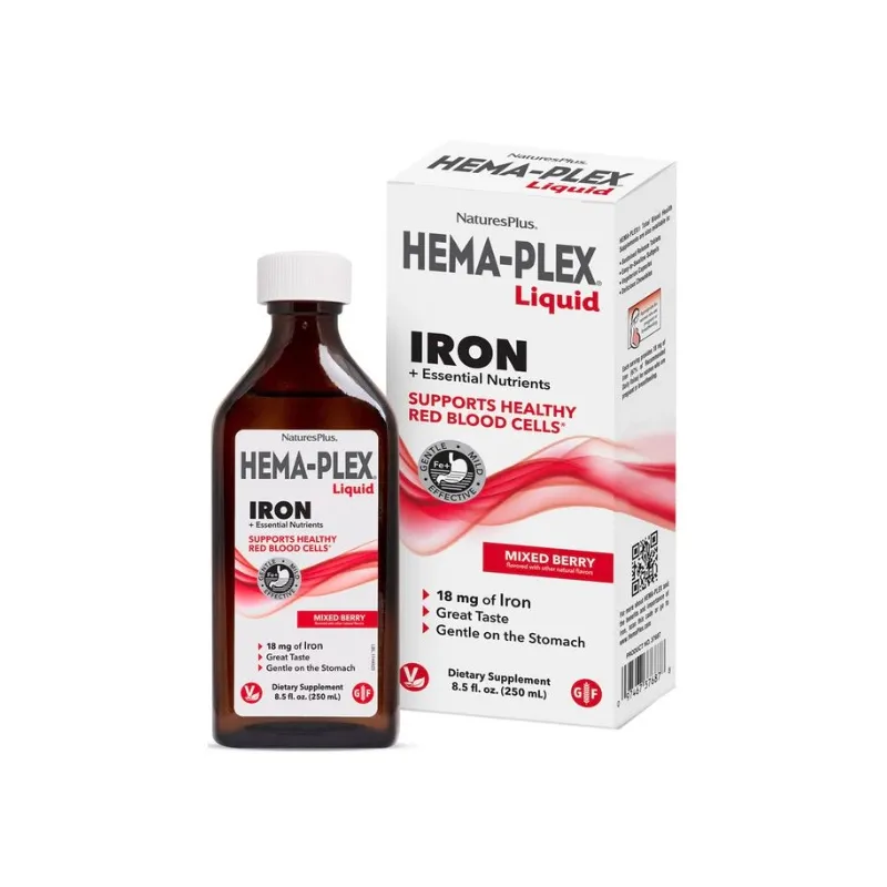 Hema-plex liquid 250 ml, Natures Plus