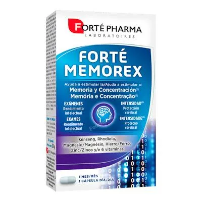 Forte memorex 30 comprimidos, Forte Pharma