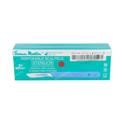 Bisturi swann-morton ester N21 10 uds., Smiths Medical