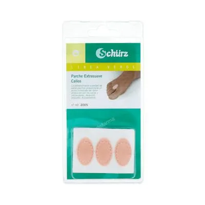 Parche extrasuave callos redondos t/p, Schurz