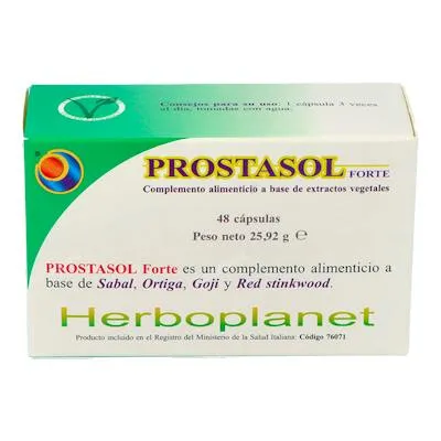 Prostasol forte 48 cápsulas, Herboplanet