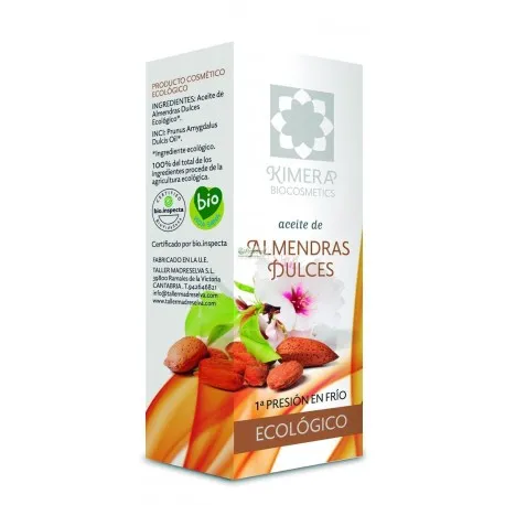 Pflanzliches Öl Mandel BIO 30 ml, Kimera