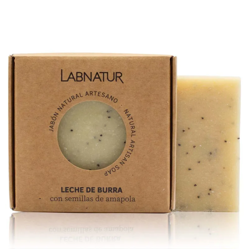 Jabón leche de burra con semillas amapola labnatur, Labnatur Bio