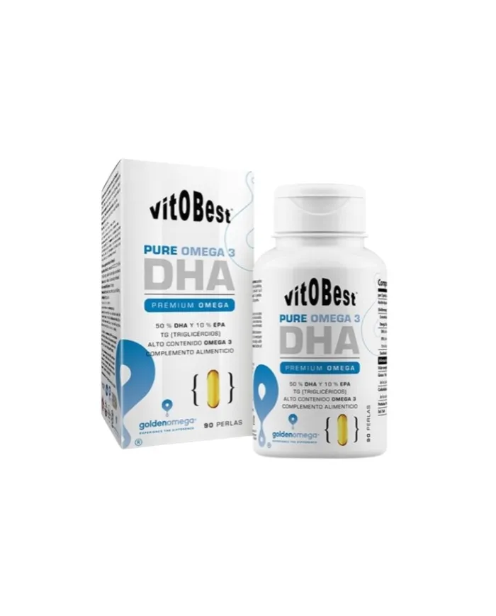 Puré omega 3 dha vitobest 90 perlas, Vit.o.best