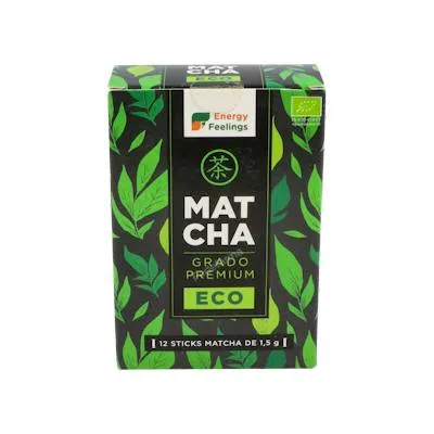 Matcha thé premium 12 sticks BIO 18 g, Energy Feelings