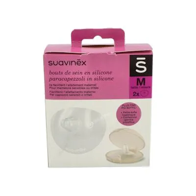 Pezonera sili t/m 20mm 2 uds., Suavinex