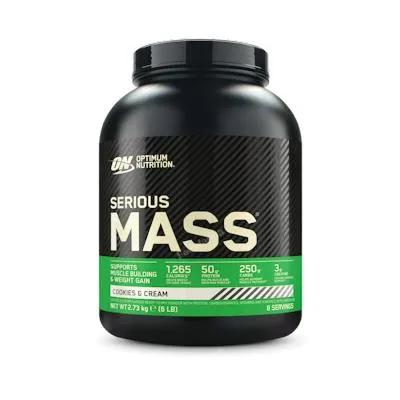 On serious mass cookies & cream 2730 g, Optimum Nutrition