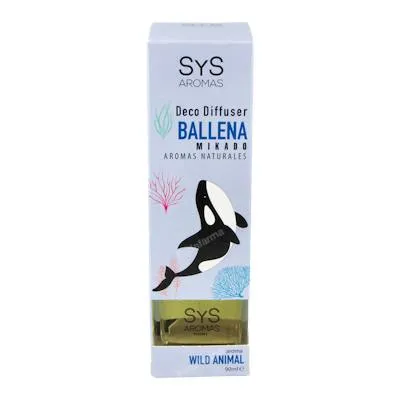 Ambientador difusor ballena wild animal 90 ml, Sys
