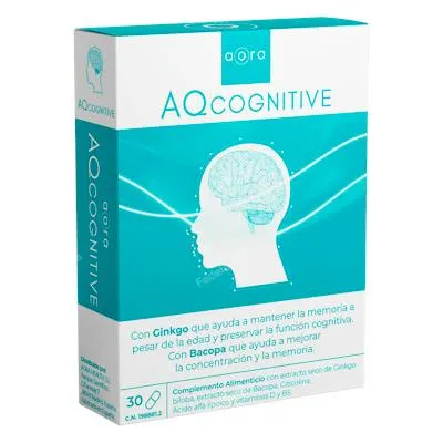 Aqcognitive 30 cápsulas, Aora