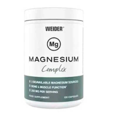 Magnesium complex 120 cápsulas, Weider