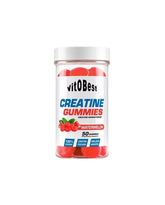Creatina monohidrate sabor sandia vitobe 50 gummies, Vit.o.best