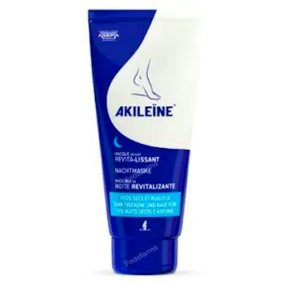 Máscara de noche pies secos 100 ml, Akileine