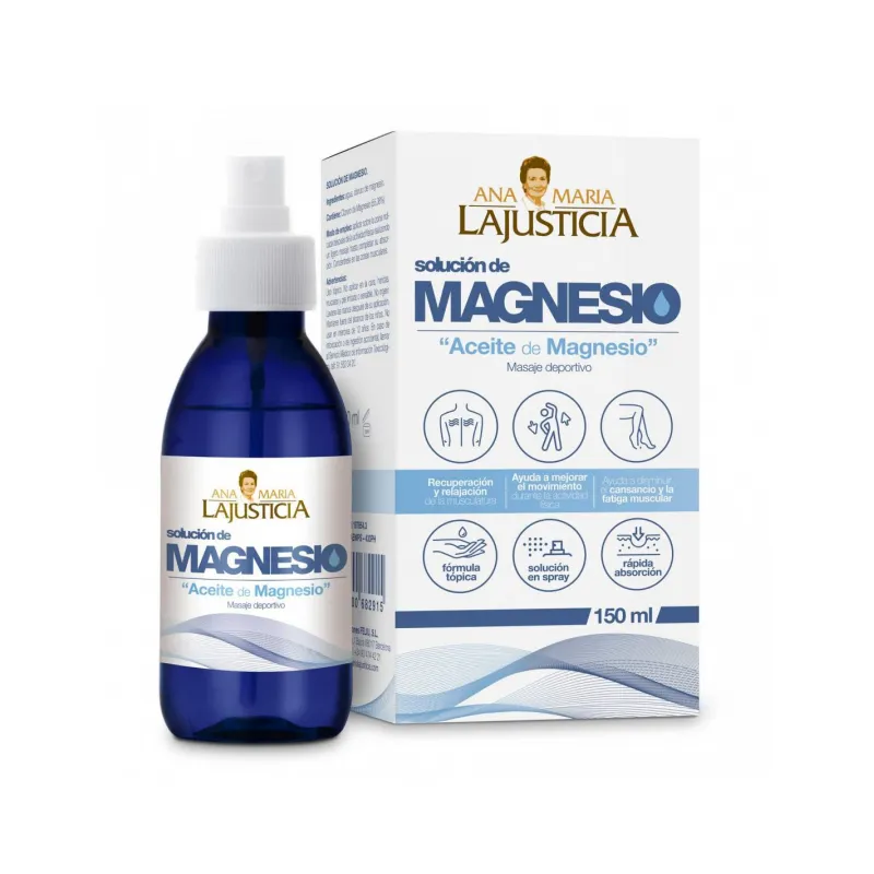 Aceite magnesio amj 150 ml, Ana Maria Lajusticia