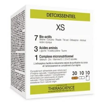 Detoxssentiel Xs 30 Kaps.+10 Tabl. 10 Beutel, Therascience