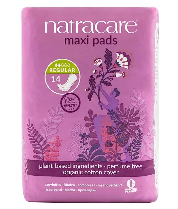 Compresa Maxi Regular 14 uds., Natracare