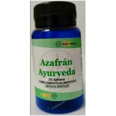 Azafran ayurveda 50 cápsulas, Alfa Herbal
