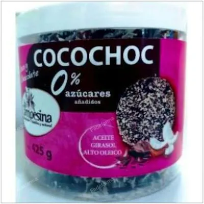 Galleta cocochoc 0%azucares 425 g, La Campesina