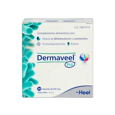 Dermaveel pro 30 cápsulas, Heel