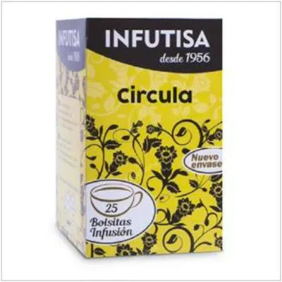 Circula 8 infusion 25 tea bags, Infutisa