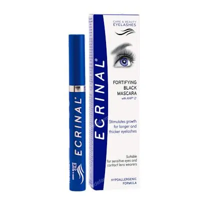Máscara pestañas negra fortalecedora anp 2+7 ml, Ecrinal