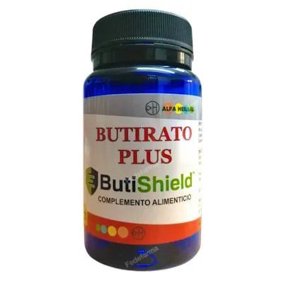 Butirato plus butishield 60 cápsulas, Alfa Herbal