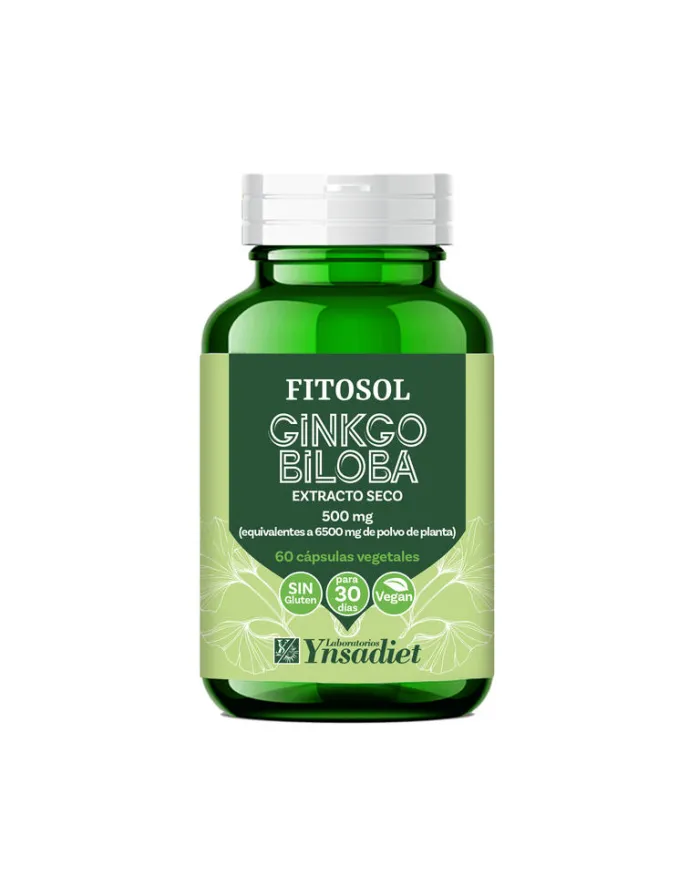 Ginkgo biloba estratto secco 500 mg 60 capsule, Fitosol