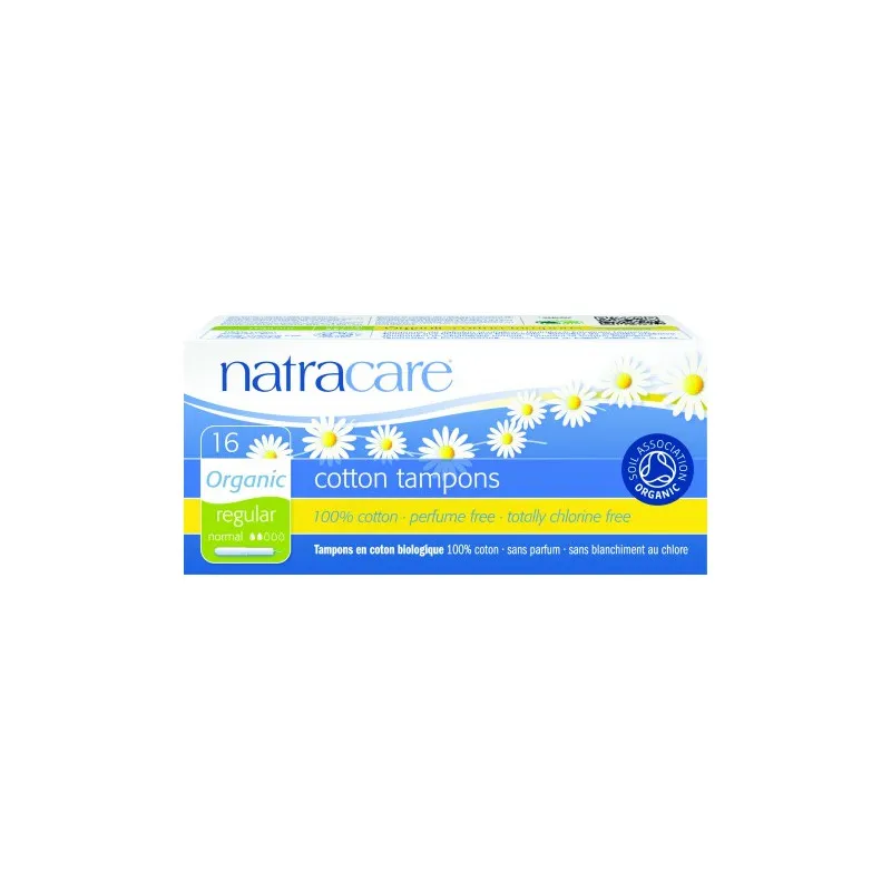 Tampon regular con aplicad 16 uds., Natracare