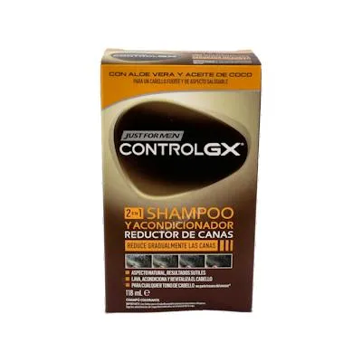 Control gx redu canas champ-aco 118 ml, Just For Men