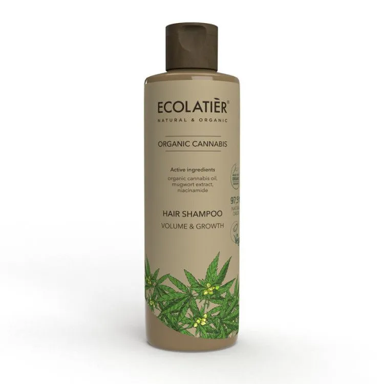 Shampoo für Volumen und Wachstum mit Hanf BIO, Ecolatier