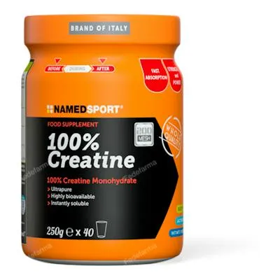 Créatine 100% 200 mesh 250 g, Named Sport