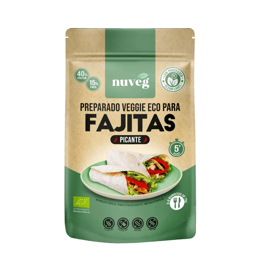 Relleno de burrito 120 g, Nuveg