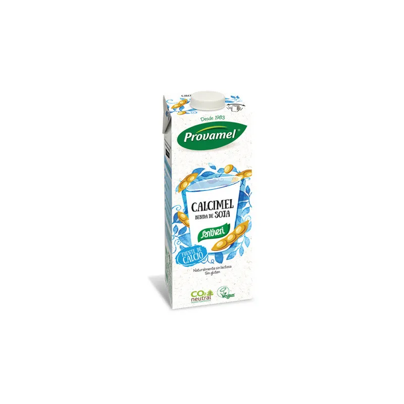 Bebida soja calcio calcimel s/g s/lactosa santiv 1l, Santiveri