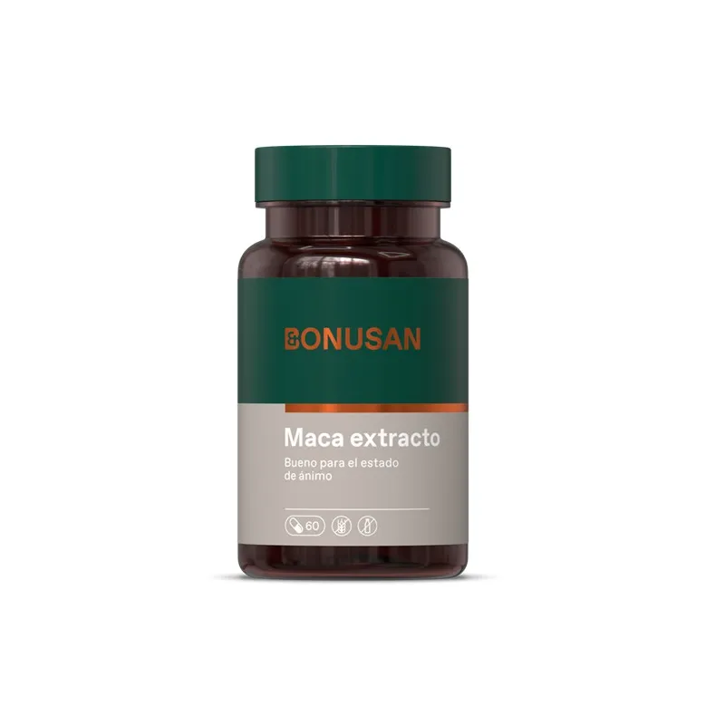 Maca extracto 60 cápsulas, Bonusan
