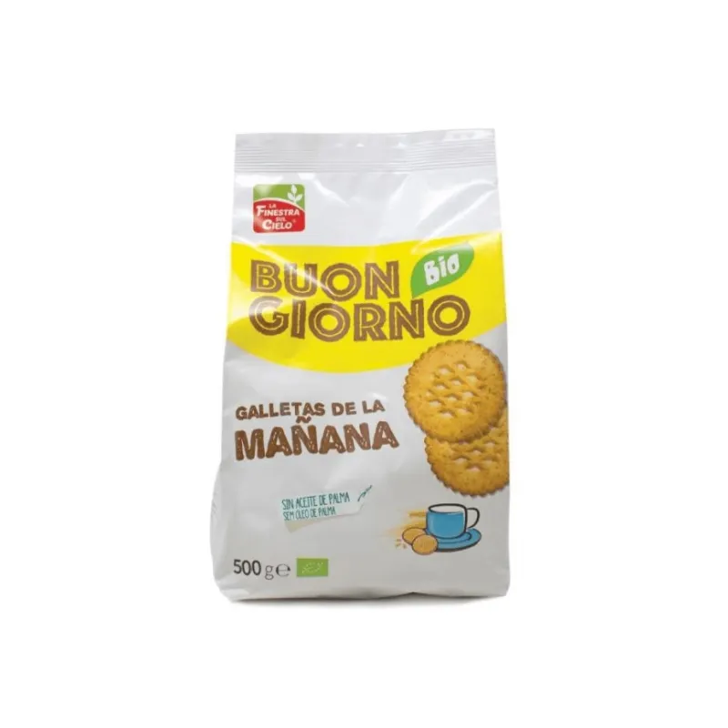 Galletas de la mañana la sul BIO 500 g, Finestra