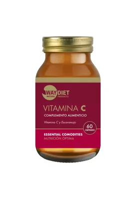 Vitamina C de 60 comprimidos, Waydiet