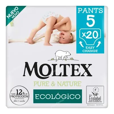 Puré & nature pant T5 20 un, Moltex