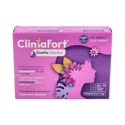 Climafort sueño 30 cápsulas, Niam