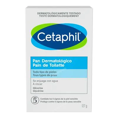 Pan dermatologico pastilla 127 g, Cetaphil