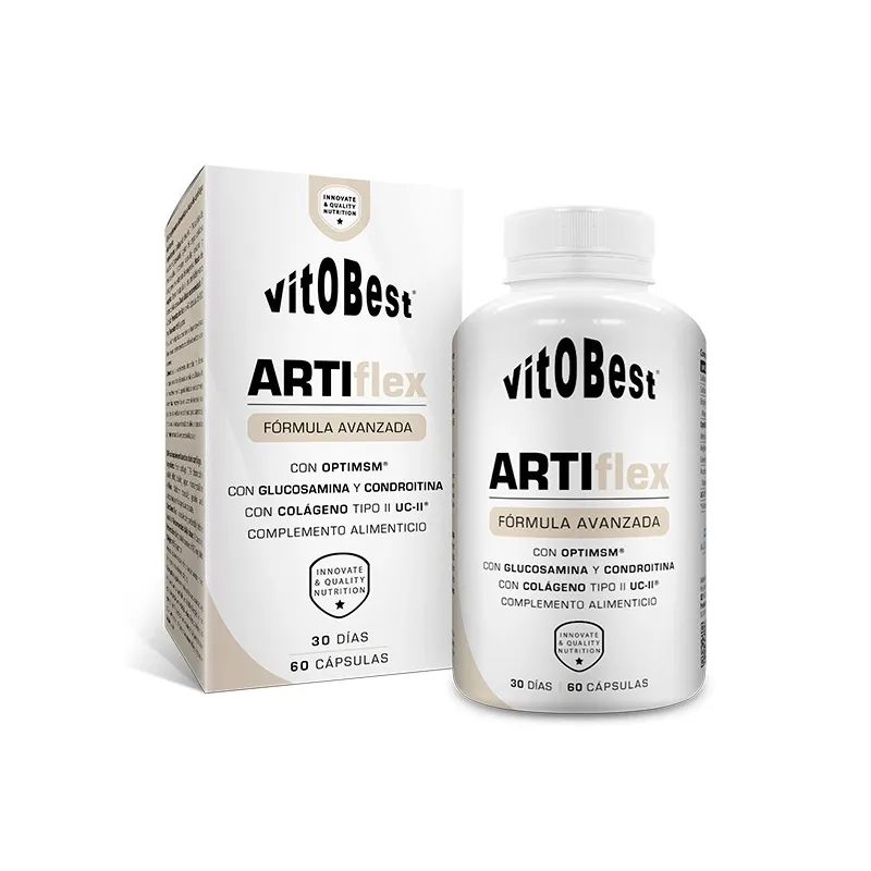 Artiflex vitobest 60 cápsulas, Vit.o.best
