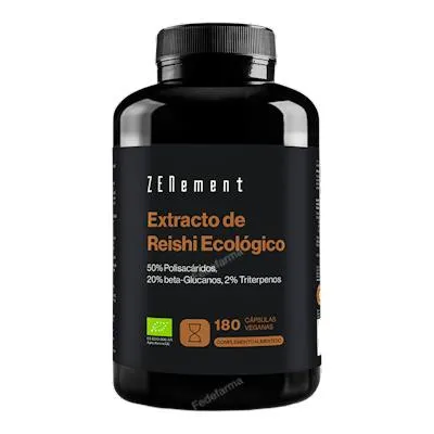 Extracto reishi BIO 180 cápsulas, Zenement