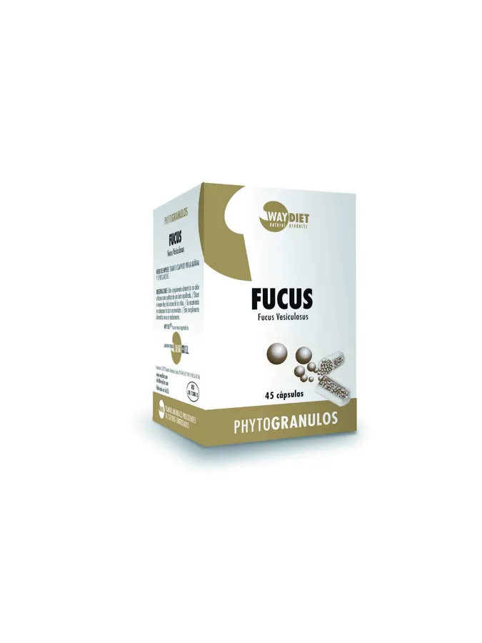 Fucus de 400 mg 45 cápsulas, Waydiet