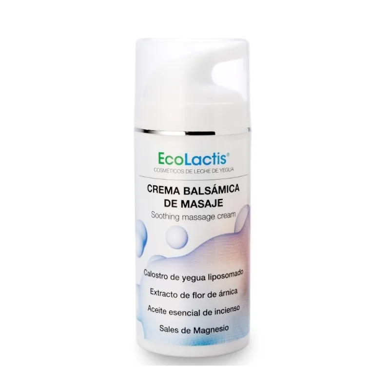 Crema balsamica masaje 100 ml, Ecolactis