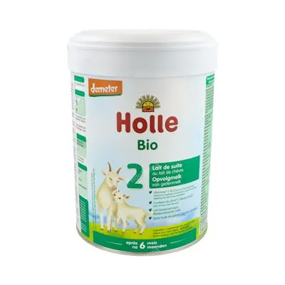 2 leche cabra continuacion + 6 meses BIO 800 g, Holle