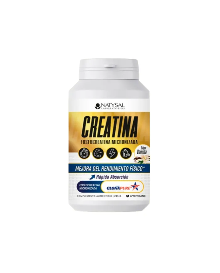 Cretina fosfocreatina micronizada clonapure 225 g, Natysal