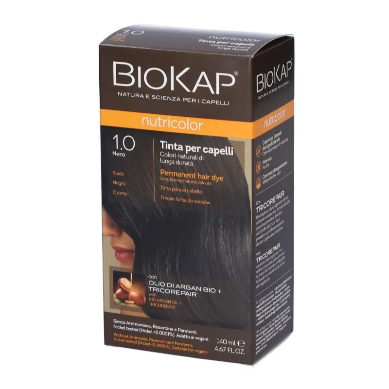 Nutricolor 1.0 zwart 140 ml, Biokap