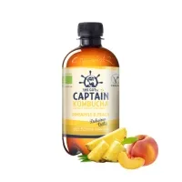 Bebida piña-meloc BIO 400 ml, Captain Kombucha