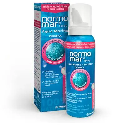 Spray nasal higiene intensa 120 ml, Normomar