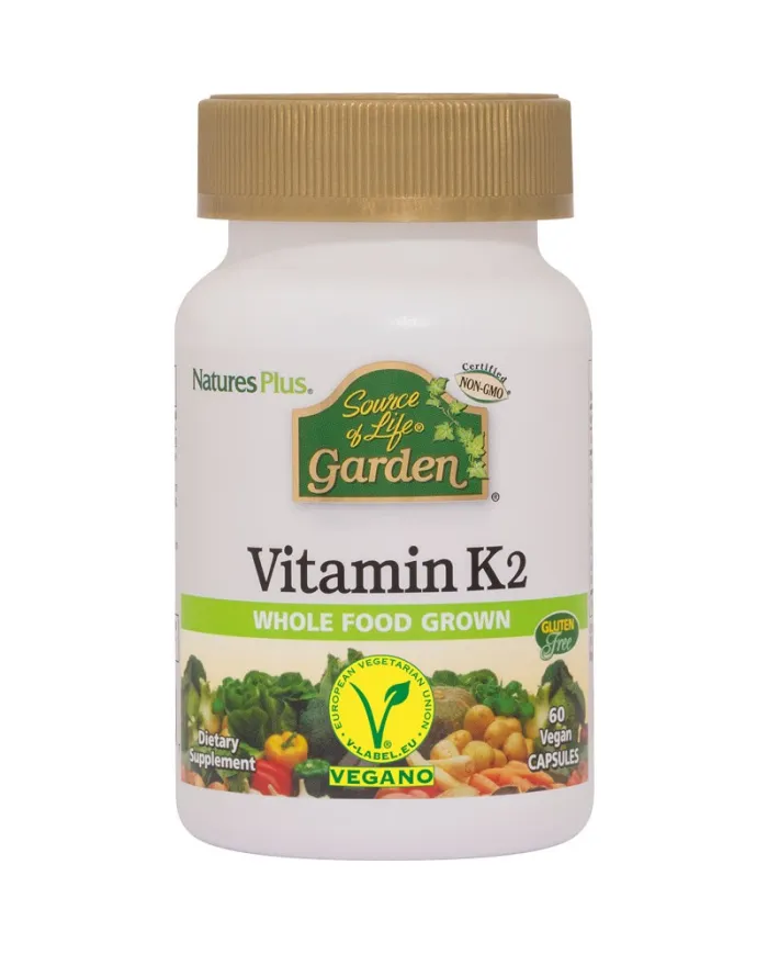 Vitamina k2 gard. n. plus 60 comprimidos, Natures Plus